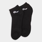 Men's Socks (Pack of 2), काला, small