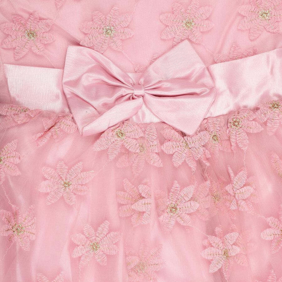 Girls' Frock , Light Pink, large image number null