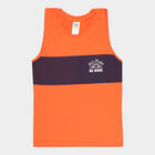 Boys Round Neck T-Shirt, Orange, small image number null