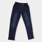 Boys' Basic Jeans, Mid Blue, small image number null