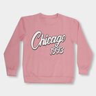 Boys Dusty Pink Crew Neck Casual Sweatshirt, Pink, small image number null