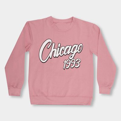 Boys Dusty Pink Crew Neck Casual Sweatshirt