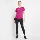 Round Neck T-Shirt, गुलाबी, small image number null