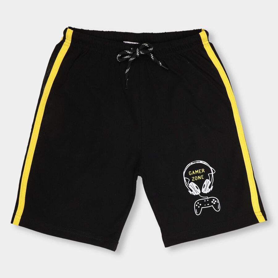 Boys' Bermudas, Black, large image number null