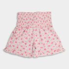 Girls' Shorts , हल्का गुलाबी, small image number null