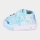 Boys' Light Blue Velcro Strap Sneakers, Blue, small