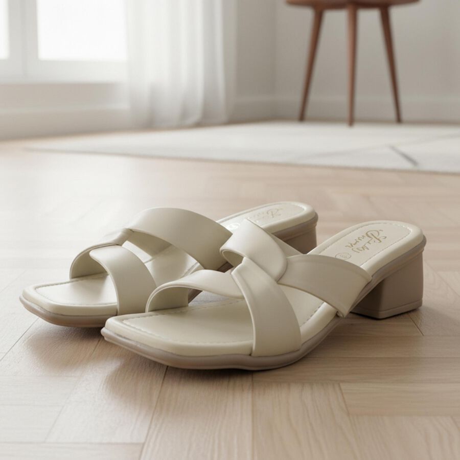 Ladies' Sandal, गहरा पीला, large