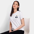 Ladies'  Crop  Top, मिश्रित हल्का ग्रे, small image number null