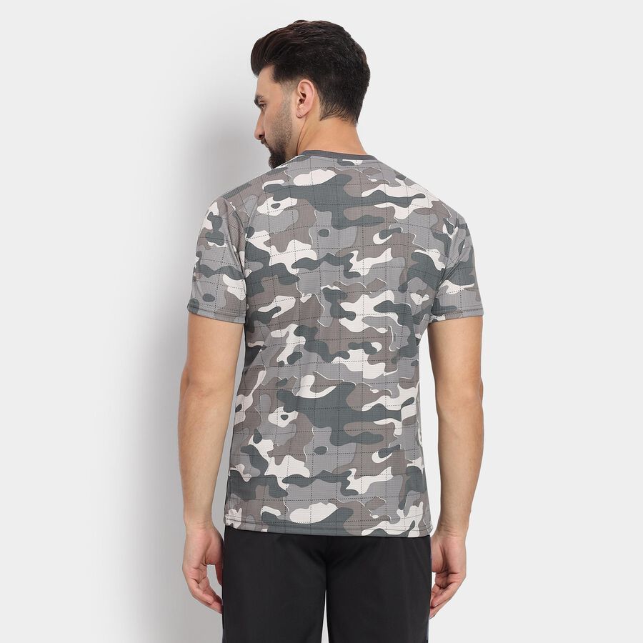 Men's Drifit T-Shirt, गहरा ग्रे, large image number null