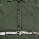 Girls' Frock, Olive, small