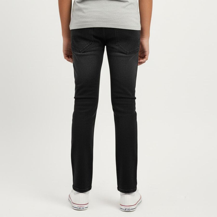 Boys' Jeans, काला, large image number null