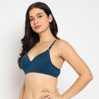 Ladies' Bra , टील ब्लू, small image number null