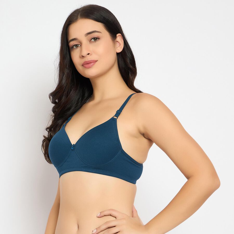 Ladies' Bra , टील ब्लू, large image number null