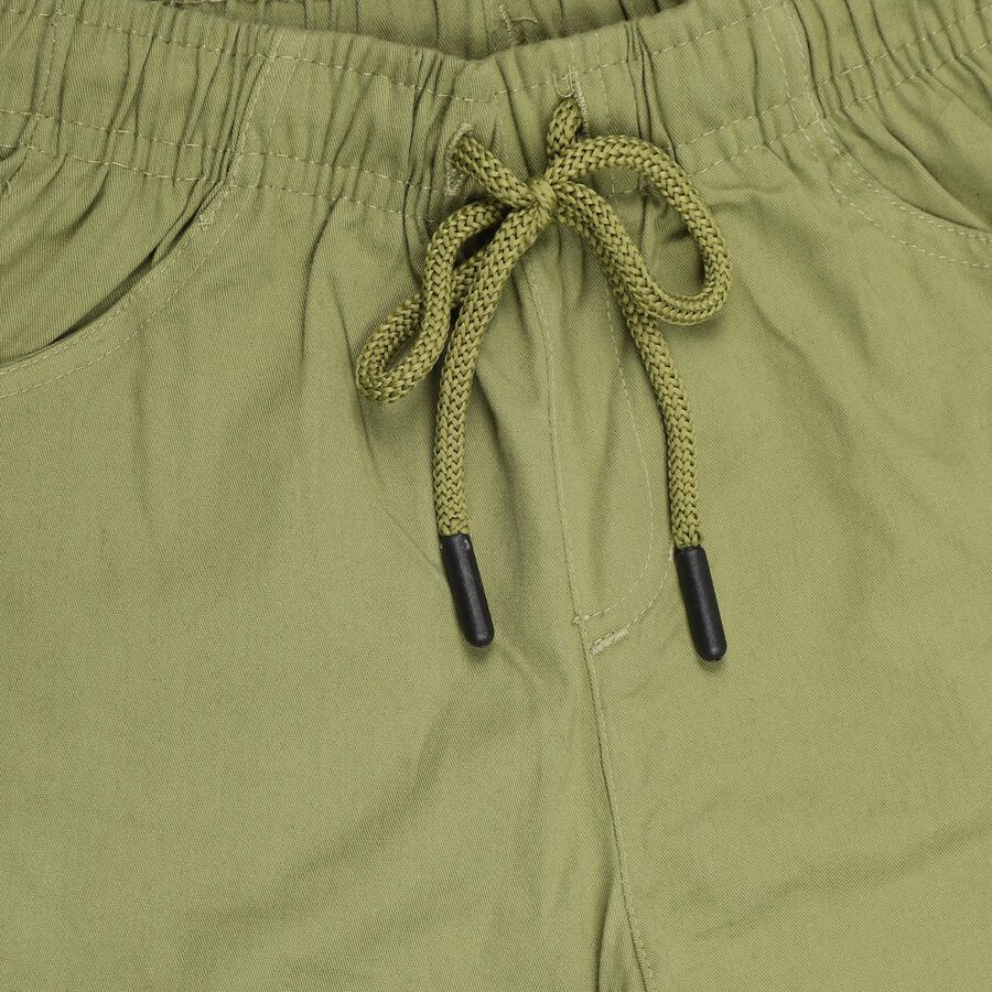 Boys' 100% Cotton Basic Five Pockets Trouser , Olive, large image number null