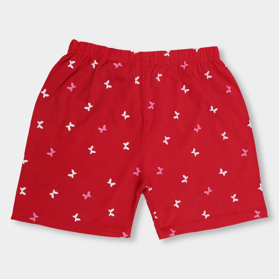 Girls' Pull Ups Shorts , रानी (फ्यूशिया), large image number null