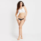 Cotton Printed Panty, Black, small image number null