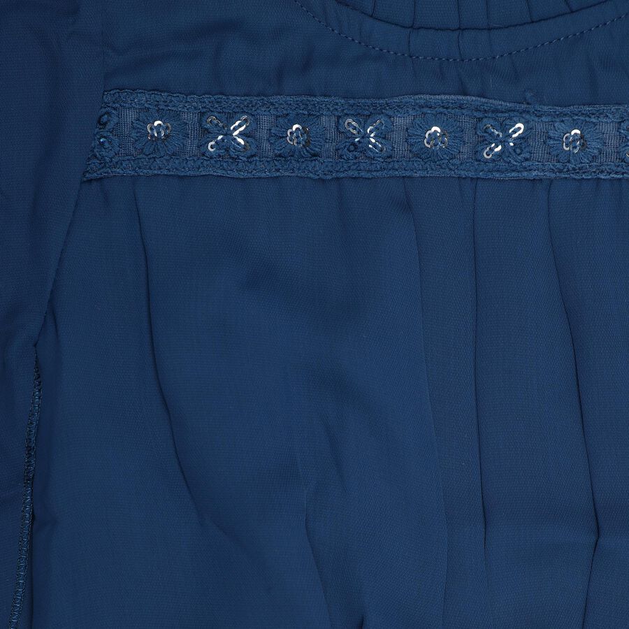 Girls' T-Shirt, Teal Blue, large image number null