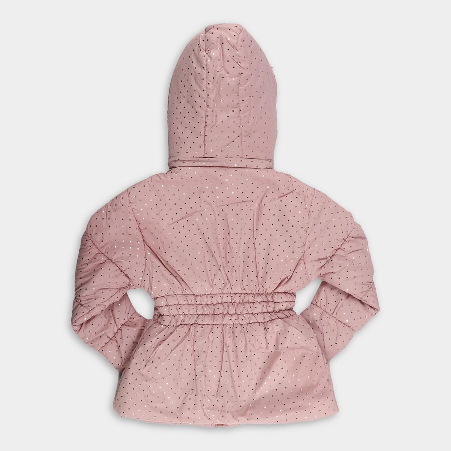 Girls' Jacket, Pink, large image number null