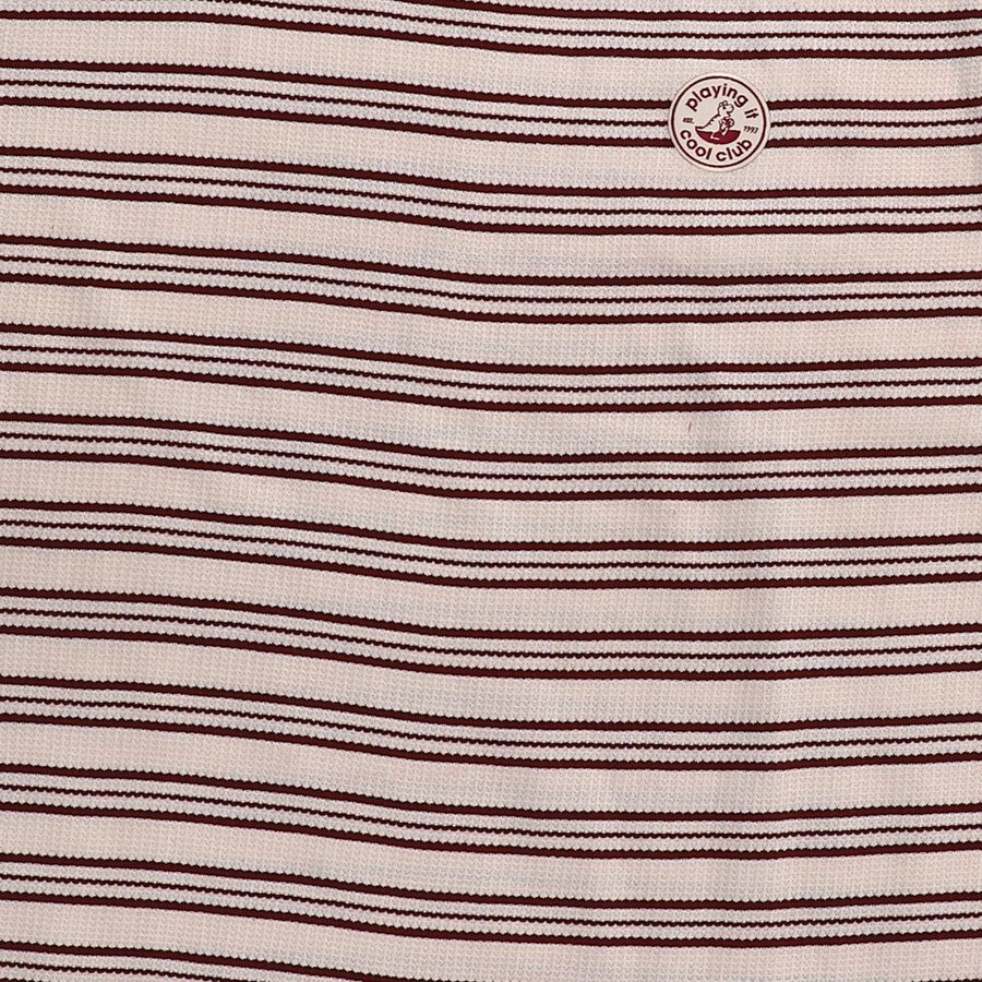 Boys' Red Round Neck Graphic Printed T-Shirt, लाल, large