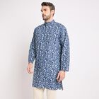 Men's Kurta, गहरा नीला, small image number null
