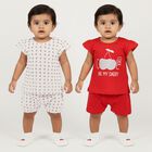 Infants' 100% Cotton T-Shirt, Red, small image number null