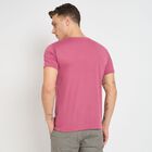 Men's Round Neck Half Sleeves T-Shirt, Light Pink, small image number null