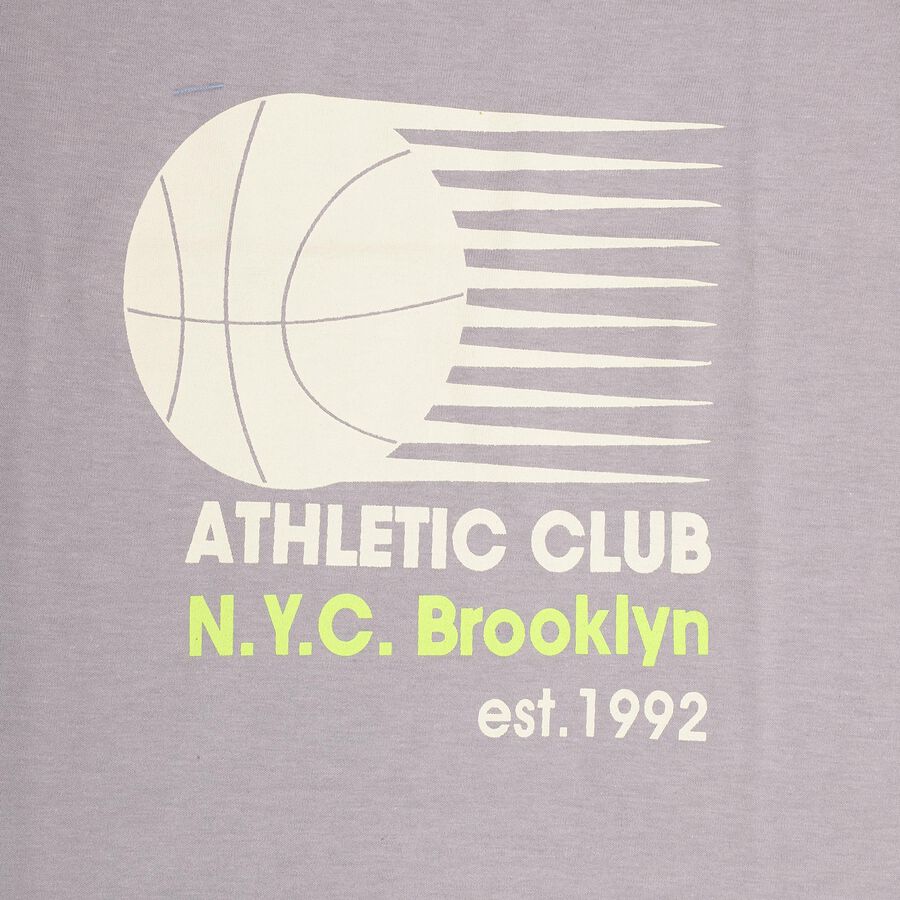 Boys' Half Sleeves T-Shirt , Light Grey, large image number null