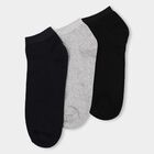 Men's Socks (Pack of 3), Navy Blue, small