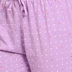 Ladies' Pyjama, बैंगनी, small image number null