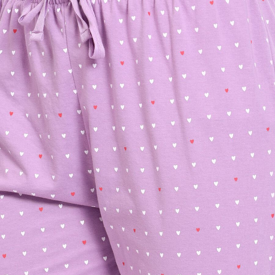 Ladies' Pyjama, बैंगनी, large image number null