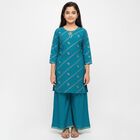 Girls' Fusion Set, टील ब्लू, small image number null
