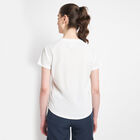 Round Neck T-Shirt, सफ़ेद, small image number null