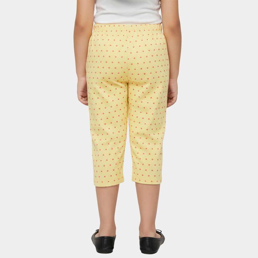Girls' Capri, पीला, large