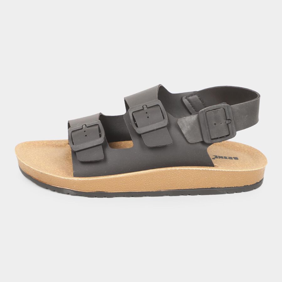 Men's Sandal, Black, large image number null