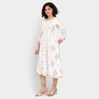 Ladies' Kurta Pyjama Set, Off White, small image number null