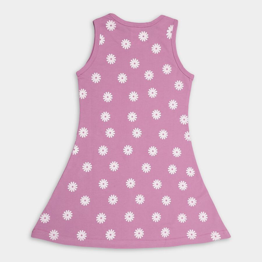 Girls' Frock , लाइलेक, large image number null