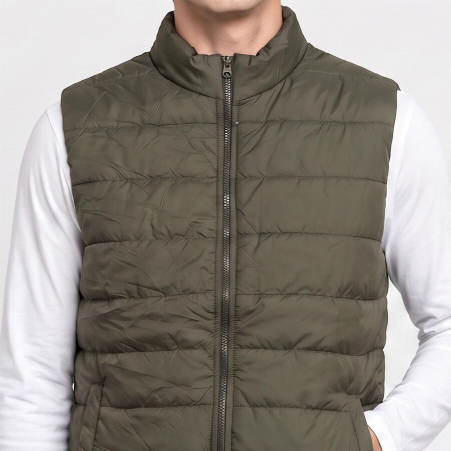 Men's Green Jacket, हल्का हरा, large