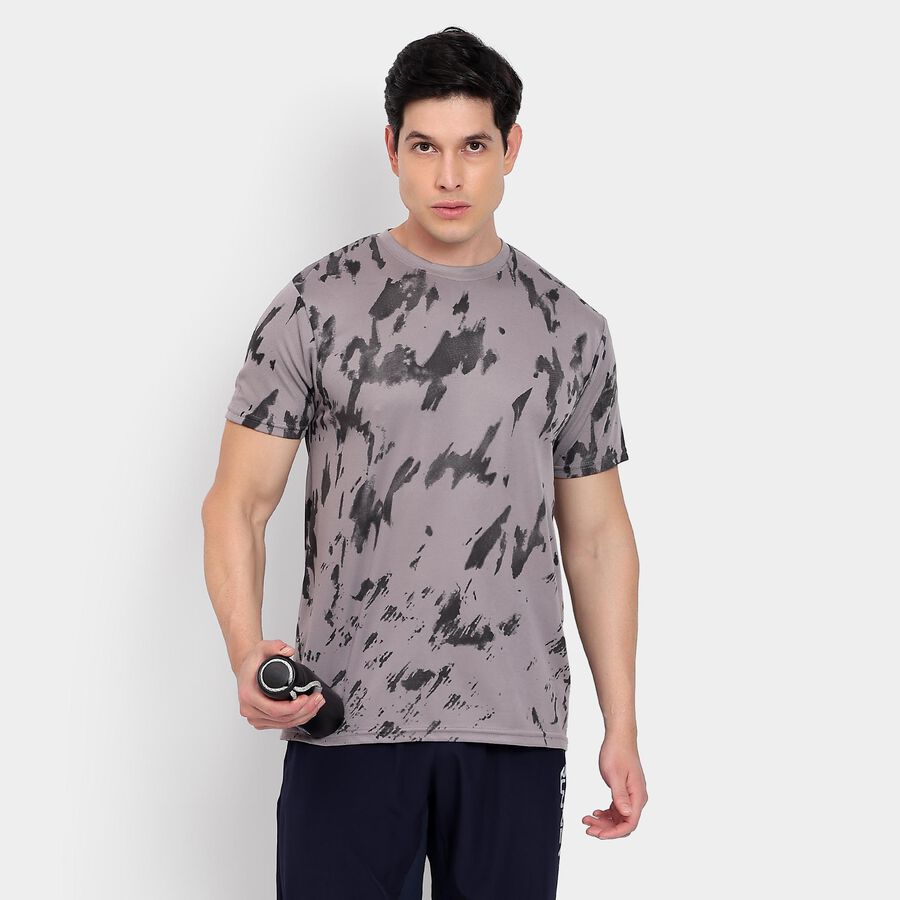 Men's Drifit T-Shirt, Light Grey, large