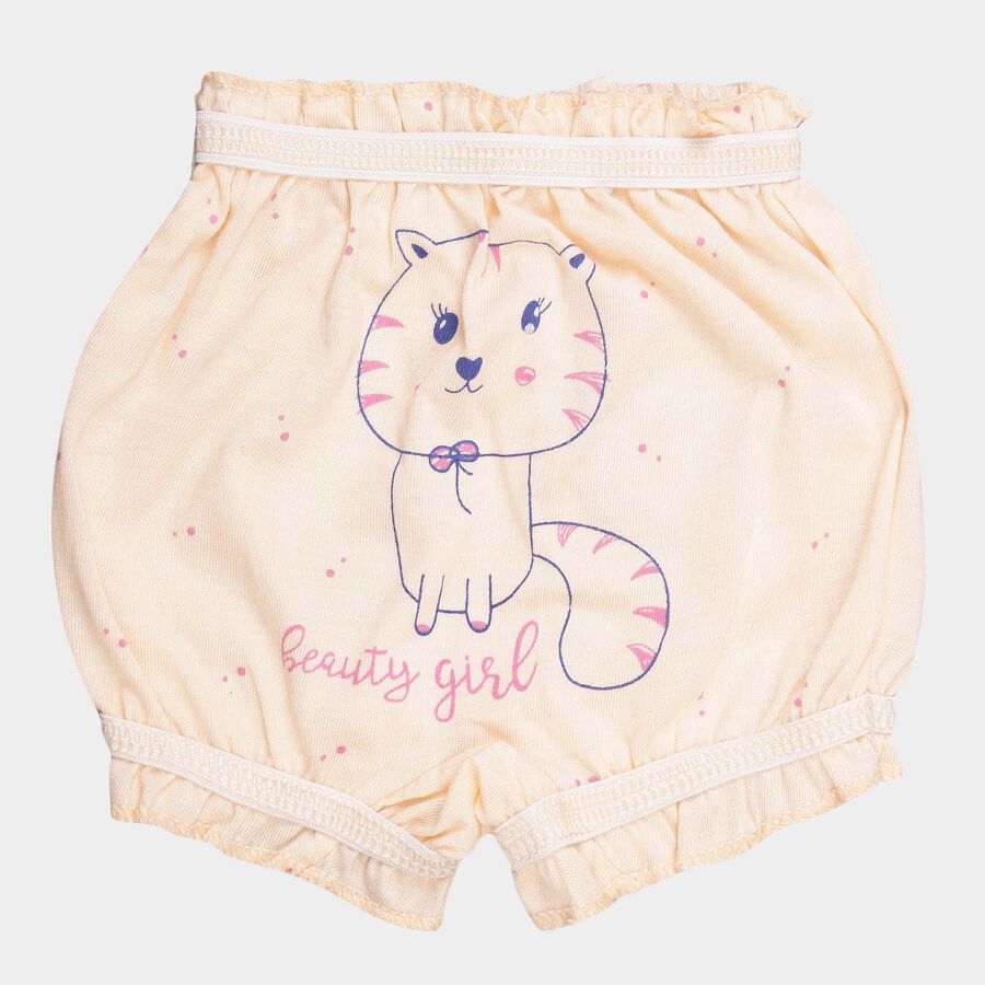 Infants Cotton Bloomer, Peach, large image number null