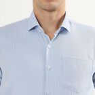 Men's Cut Away Collar Formal Shirt , Light Blue, small image number null