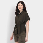 Ladies' Shirt, ओलिव, small