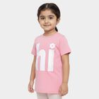 Girls' T-Shirt, Pink, small
