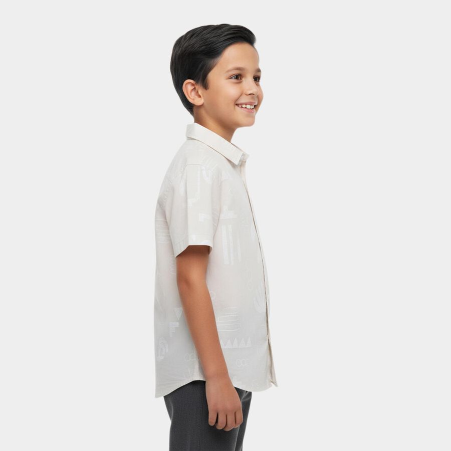 Boys' Casual Shirt, पीला, large