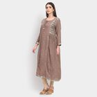 Ladies' Kurta , Dark Grey, small image number null