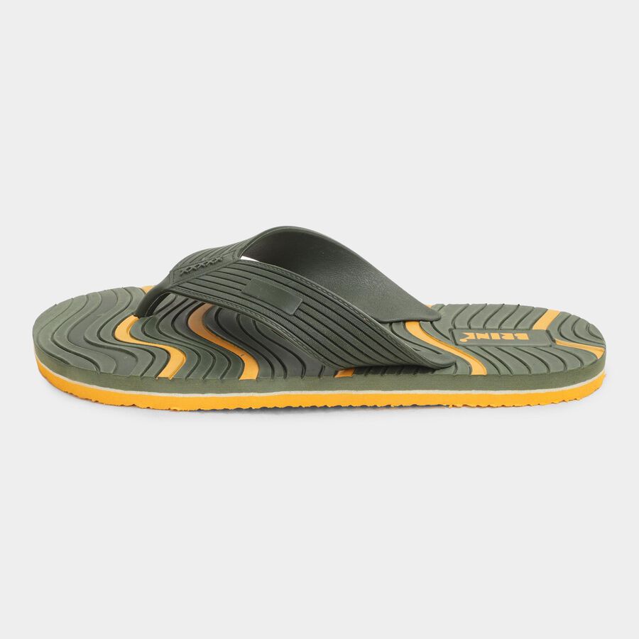 Men's Slipper, Green, large image number null