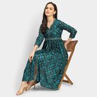 Ladies' Kurta, Teal Blue, small image number null
