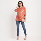 Solid Kurti, रस्ट, small image number null