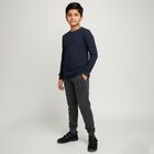Boys' Thermal Upper, मिश्रित नीला, small image number null