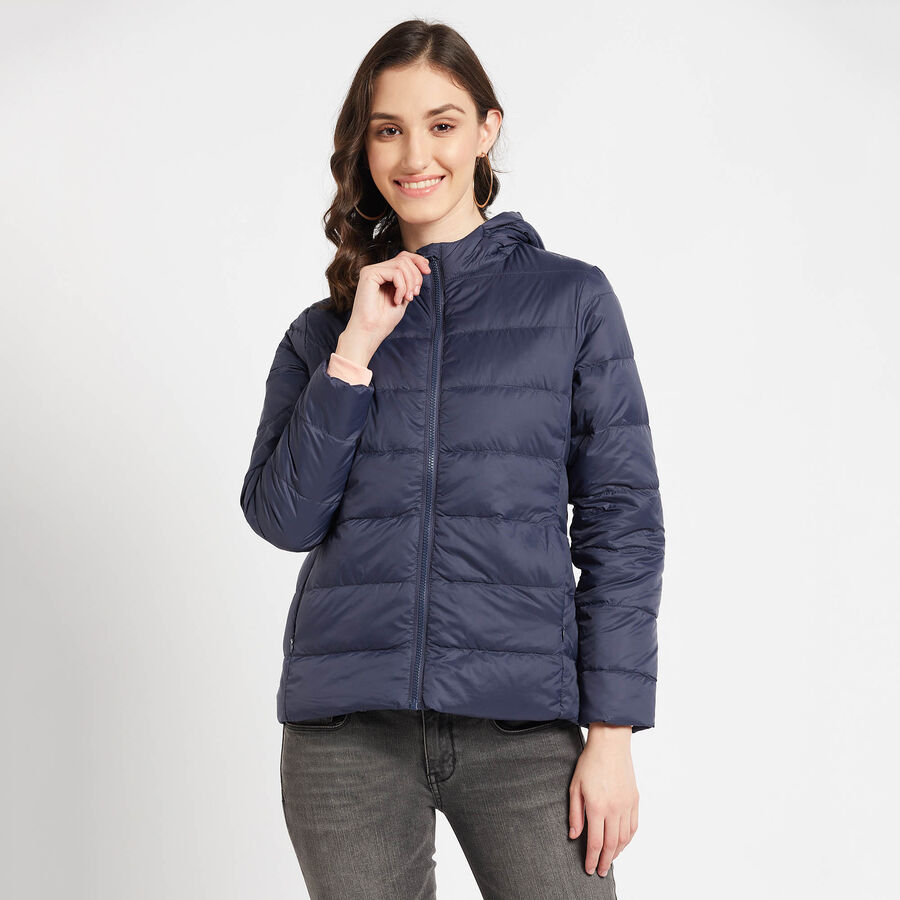 Down Jacket, Navy Blue, large image number null