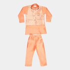 Boys Kurta Pyjama, Orange, small image number null
